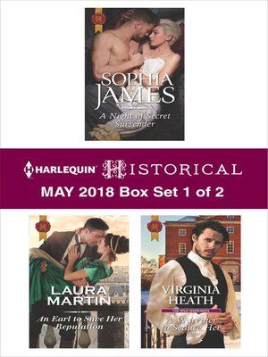 cover image of Harlequin Historical May 2018--Box Set 1 of 2